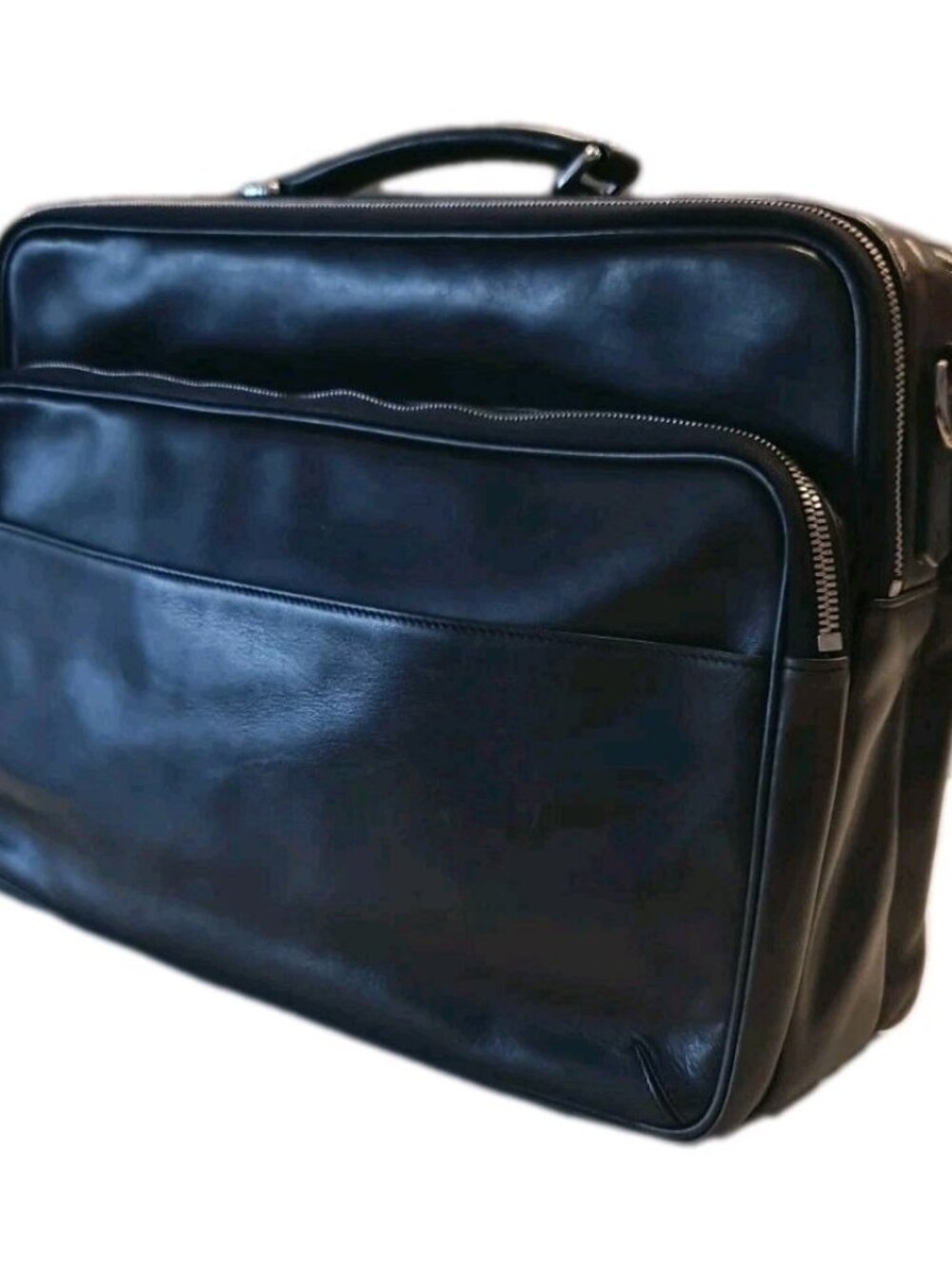 Coach Briefcase Dark Brown Leather G1S-5306 Released In 2001 Retail $698 Vintage